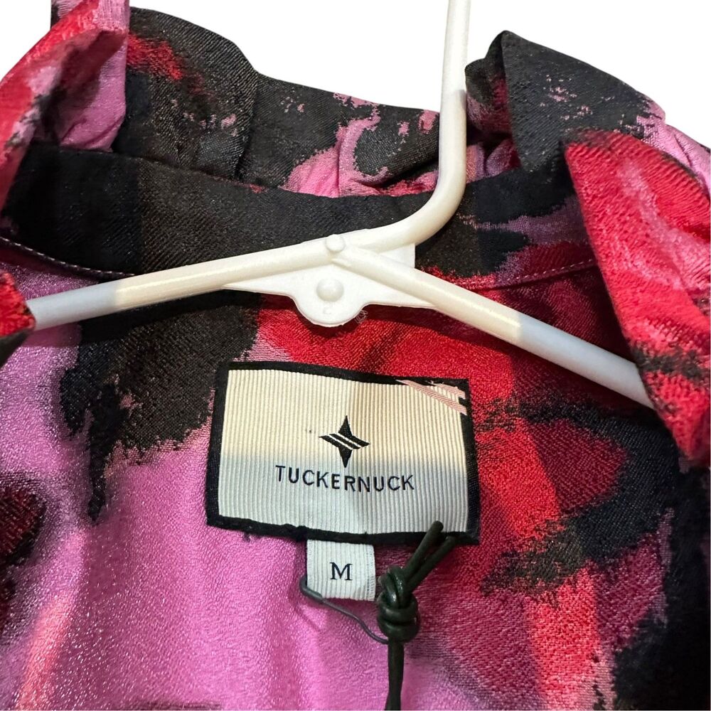 Tuckernuck Palmerston Dress in Begonia Blossom Size M - Picture 3 of 8